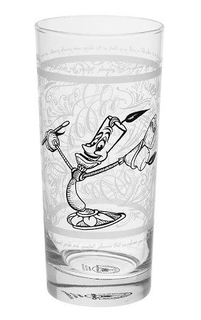 Cheapest π Disney Glass Tumbler - Be Our Guest - Lumiere π
