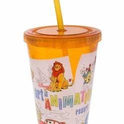 Brand new 🔥 Disney Tumbler With Straw - Art Of Animation 🎁