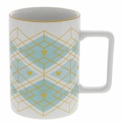 Discount 😀 Disney Coffee Mug - Mickey Icon Geometric - Diamond 😉