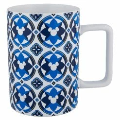 Wholesale 🤩 Disney Coffee Mug - Mickey Icon Geometric - Blue ✨