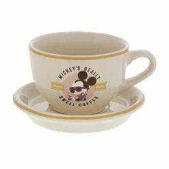Promo 😀 Disney Espresso And Saucer Set - Mickey's Really Swell Coffee 😉