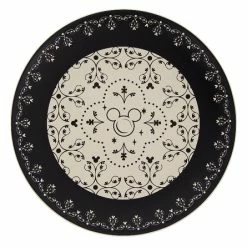 Best deal ⌛ Disney Dinner Plate - Mickey Mouse Icons - Black And Cream 🥰