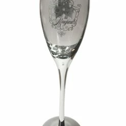 Discount 👏 Disney Glass Flute - Wedding - Love Is Magical - Castle ✔️