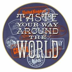 Hot Sale 🔥 Disney Dessert Plate - 2017 Epcot Food And Wine Festival - Taste Your Way 🧨