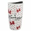 Cheap 💯 Disney Travel Tumbler - Minnie Mouse Bows And Dots - Ceramic 🧨