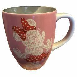 Best reviews of 🎉 Disney Coffee Mug - Minnie Mouse Silhouette - Pink 🔥