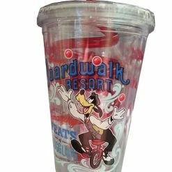 Flash Sale 💯 Disney Tumbler With Straw - Boardwalk Resort - Goofy 🎉