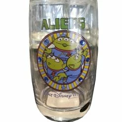 Promo 🌟 Disney Arribas Juice Glass - Aliens - Jeweled 🎉