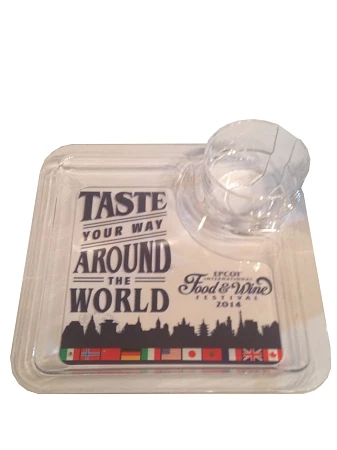 Budget ๐ Disney Appetizer Plate - Epcot - Food And Wine Festival 2014 ๐