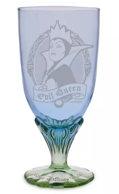 Budget π Disney Arribas Goblet Glass - Evil Queen - Walt Disney World π