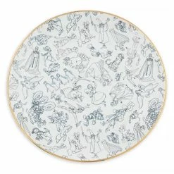 Wholesale 👍 Disney Dinner Plate - Disney Ink & Paint - Ceramic 👏