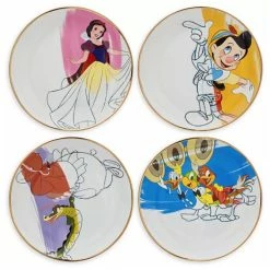 Discount 🧨 Disney Plate Set - Ink & Paint Ceramic - 30's - 40's 🎁