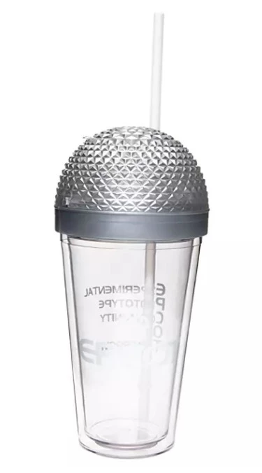 Coupon 𧨠Disney Tumbler With Straw - Epcot Spaceship Earth - Light Up β€οΈ