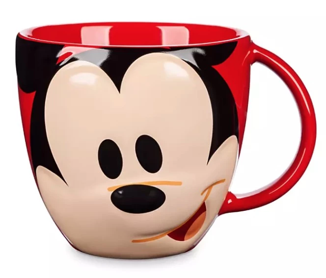 Best Pirce 🎁 Disney Coffee Mug - Mickey Mouse Face - Mousewares 🎉