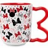 Coupon 🛒 Disney Coffee Mug - Minnie Mouse Bow Handle 🎁