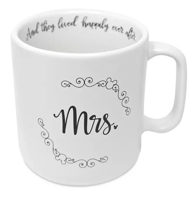 Buy ๐ Disney Coffee Mug - Mickey Mouse Bride - Mrs ๐