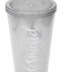 Top 10 😍 Disney Travel Tumbler With Straw - Fantasyland Castle - Bridesmaid 💯