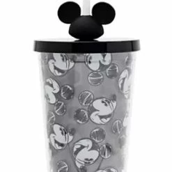 Budget 🥰 Disney Travel Tumbler With Straw - Mickey Mouse Ear Hat 😍