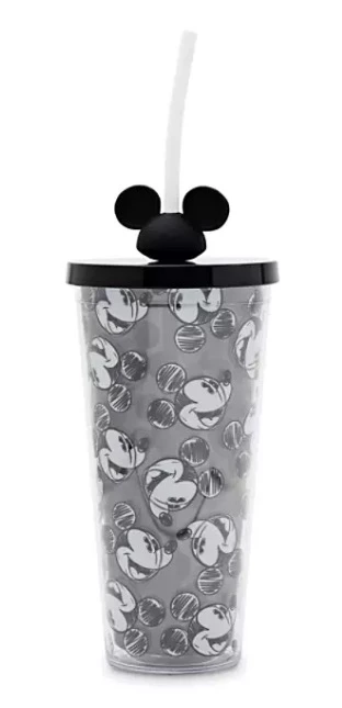 Budget 🥰 Disney Travel Tumbler With Straw - Mickey Mouse Ear Hat 😍