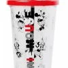 Deals 🥰 Disney Travel Tumbler With Straw - Minnie Mouse - Red & Black 🧨