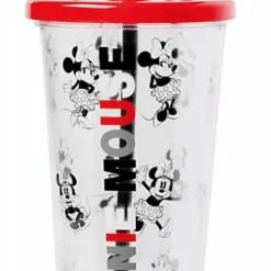 Deals 🥰 Disney Travel Tumbler With Straw - Minnie Mouse - Red & Black 🧨