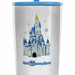 Outlet 🛒 Disney Tumbler With Straw - Walt Disney World Starbucks - Stainless Steel 😉
