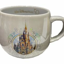 Buy ⭐ Disney Coffee Mug - 50th Anniversary - Cinderella's Castle 😀