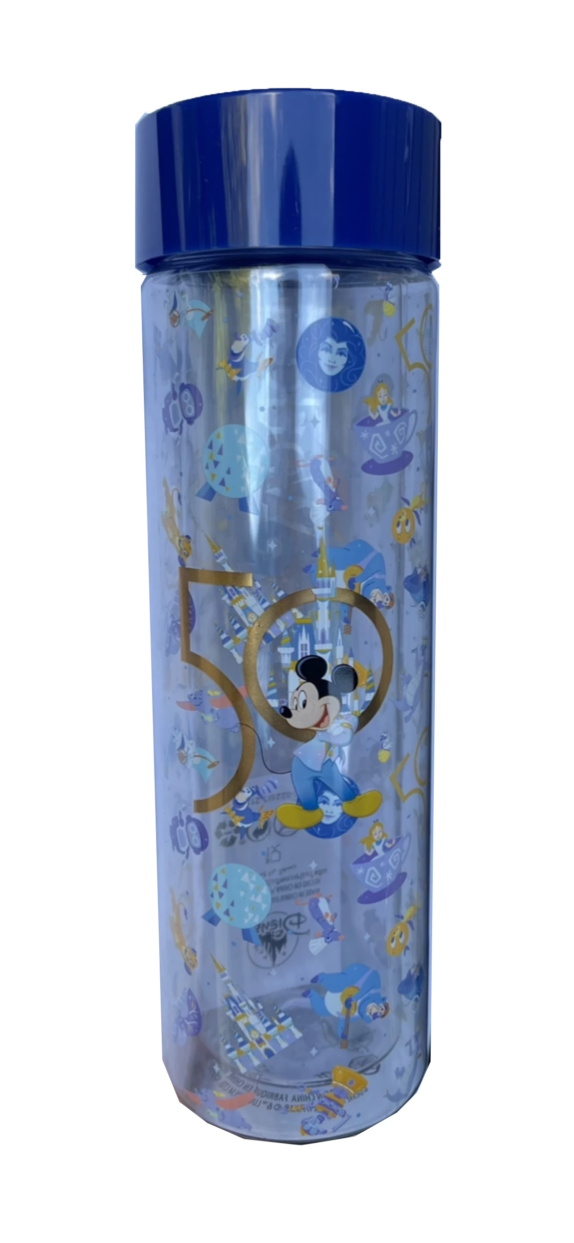 Deals ๐ Disney Water Bottle - 50th Anniversary - Park Icons ๐งจ
