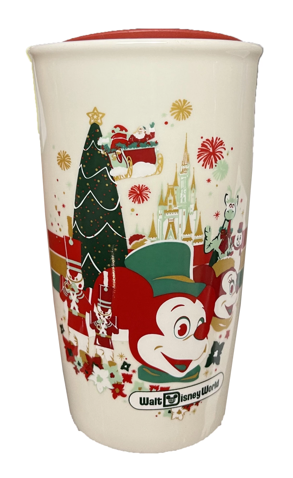 Cheapest โค๏ธ Disney Starbucks Travel Tumbler - 50th Anniversary Vault - Holiday ๐
