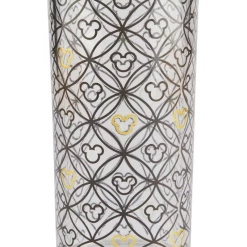 Coupon 👏 Disney Glass Tumbler - Mickey Mouse Icon - Black & Gold 🥰