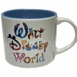 Deals 😀 Disney Coffee Mug - Walt Disney World - Character Letters ⌛