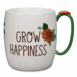 Cheapest 🎉 Disney Coffee Mug - 2022 Flower & Garden - Grow Happiness 💯