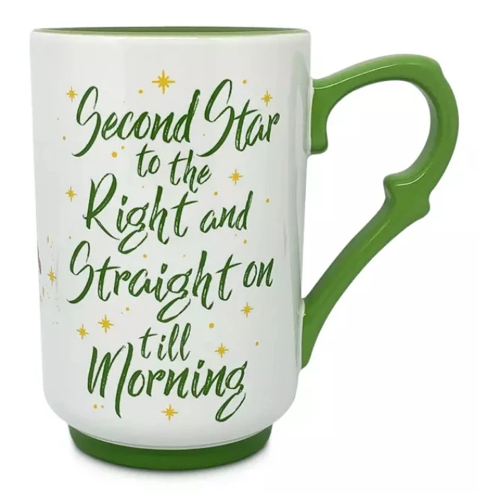 Buy ๐ฅฐ Disney Coffee Mug - Peter Pan Never Land โจ