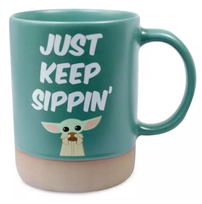Flash Sale π€© Disney Coffee Mug - Grogu - Just Keep Sippin' π―