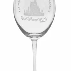 Cheap ✨ Disney Arribas Stemmed Glass - Walt Disney World 50th Anniversary 🤩
