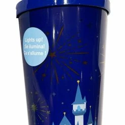 Wholesale 😀 Disney Tumbler With Straw - Cinderella Castle - Light Up 👏