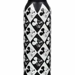 Wholesale 😍 Disney Water Bottle - Mickey Mouse Black And White Grid 🥰