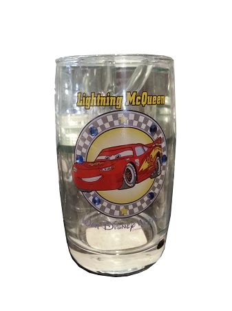 Deals π Disney Arribas Juice Glass - Lightning McQueen - Jeweled π